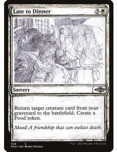 Magic: The Gathering Late to Dinner (Showcase) (329) Near Mint Foil