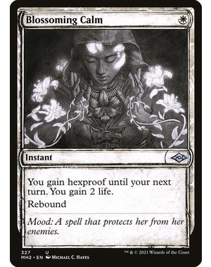 Magic: The Gathering Blossoming Calm (Showcase) (327) Near Mint