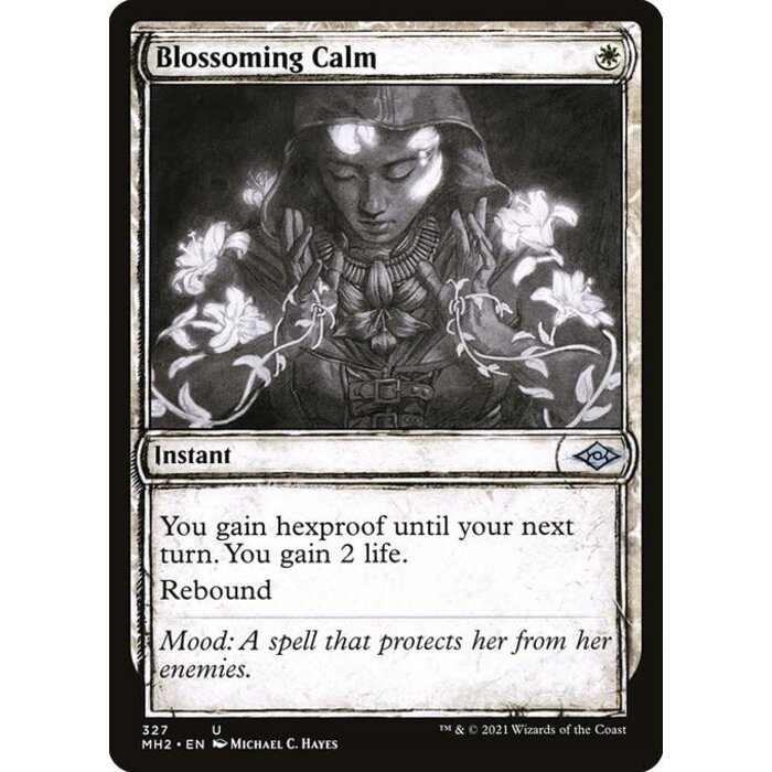 Magic: The Gathering Blossoming Calm (Showcase) (327) Near Mint
