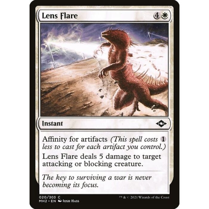 Magic: The Gathering Lens Flare (020) Near Mint Foil
