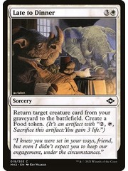Magic: The Gathering Late to Dinner (019) Near Mint
