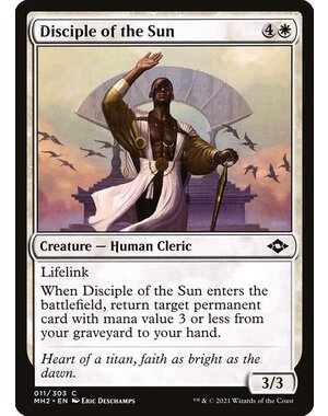 Magic: The Gathering Disciple of the Sun (011) Lightly Played