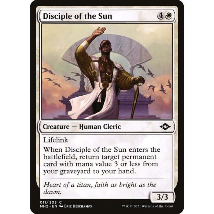 Magic: The Gathering Disciple of the Sun (011) Near Mint Foil