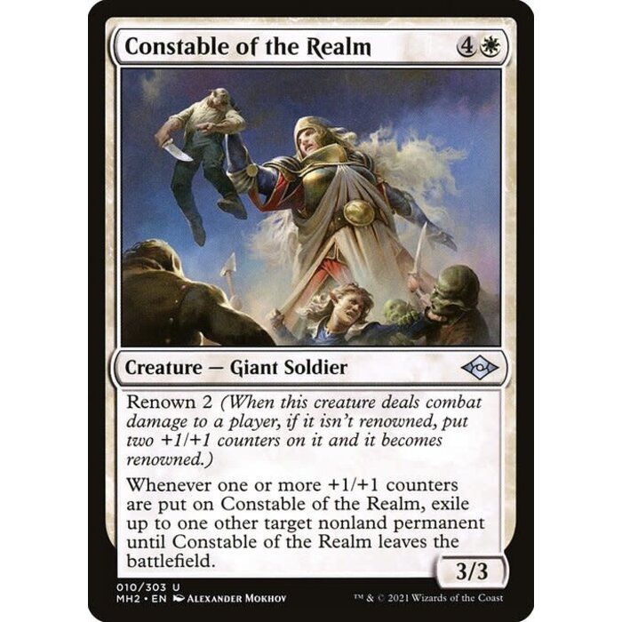 Magic: The Gathering Constable of the Realm (010) Near Mint