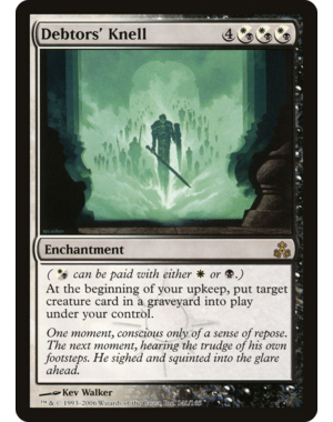 Magic: The Gathering Debtors' Knell (141) Moderately Played