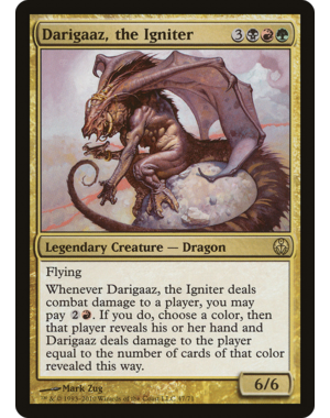 Magic: The Gathering Darigaaz, the Igniter (046) Moderately Played