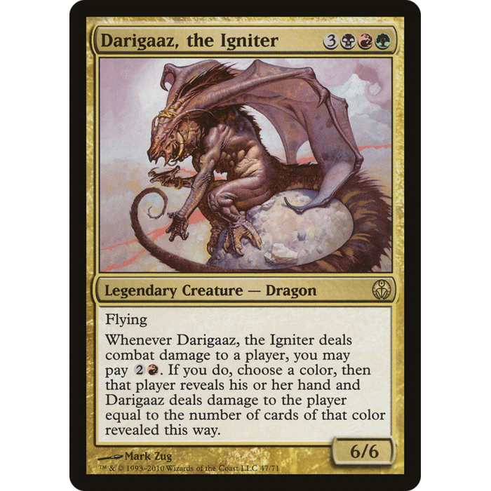 Magic: The Gathering Darigaaz, the Igniter (046) Moderately Played