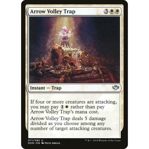Magic: The Gathering Arrow Volley Trap (002) Moderately Played