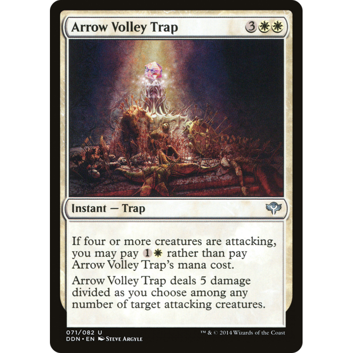Magic: The Gathering Arrow Volley Trap (002) Moderately Played