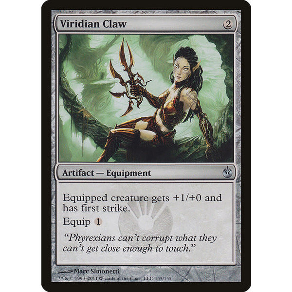 Magic: The Gathering Viridian Claw (143) Moderately Played
