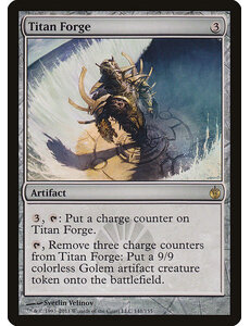 Magic: The Gathering Titan Forge (141) Moderately Played