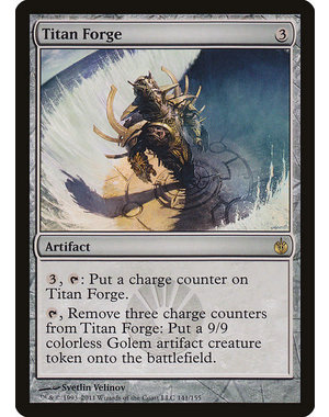 Magic: The Gathering Titan Forge (141) Moderately Played