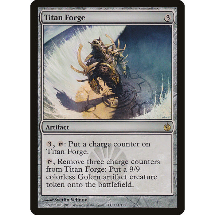 Magic: The Gathering Titan Forge (141) Moderately Played
