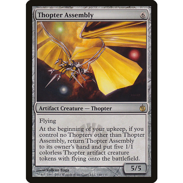 Magic: The Gathering Thopter Assembly (140) Lightly Played