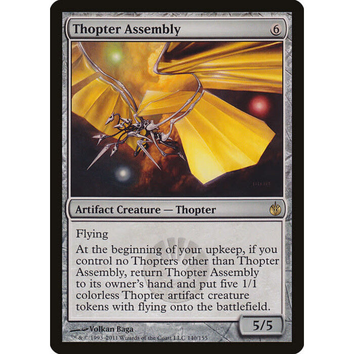 Magic: The Gathering Thopter Assembly (140) Lightly Played