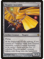Magic: The Gathering Thopter Assembly (140) Moderately Played