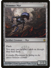 Magic: The Gathering Shimmer Myr (129) Lightly Played
