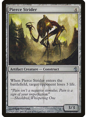 Magic: The Gathering Pierce Strider (123) Moderately Played