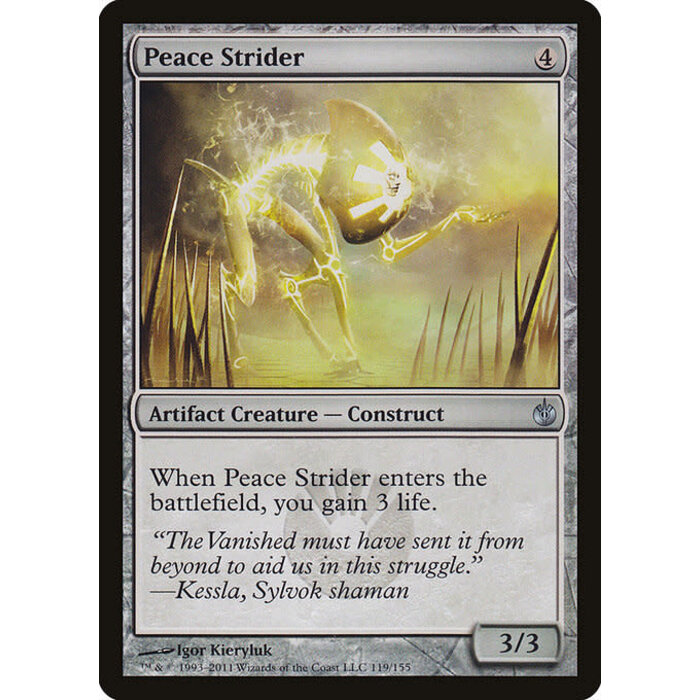Magic: The Gathering Peace Strider (119) Moderately Played