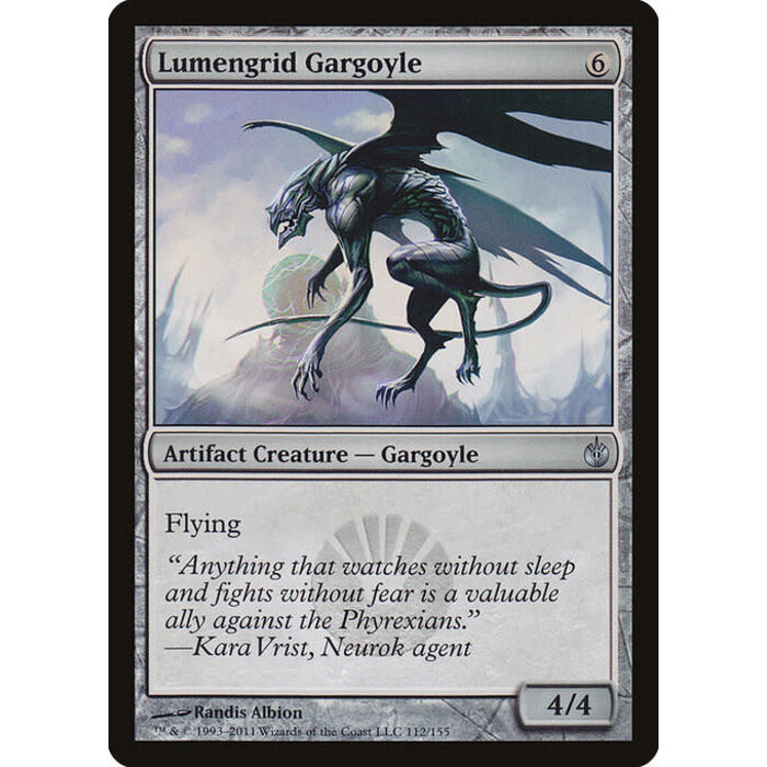Magic: The Gathering Lumengrid Gargoyle (112) Moderately Played