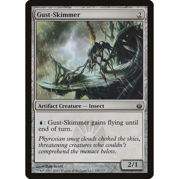 Magic: The Gathering Gust-Skimmer (108) Moderately Played