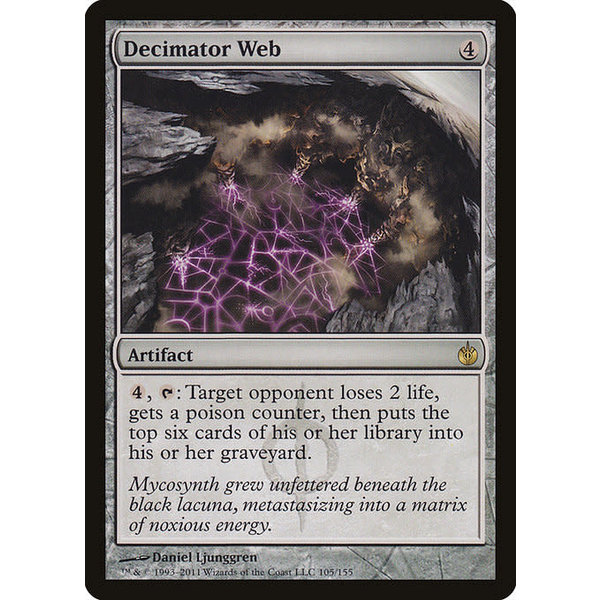 Magic: The Gathering Decimator Web (105) Moderately Played