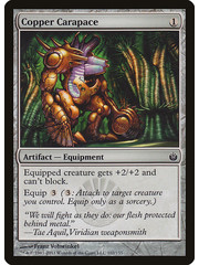 Magic: The Gathering Copper Carapace (102) Moderately Played