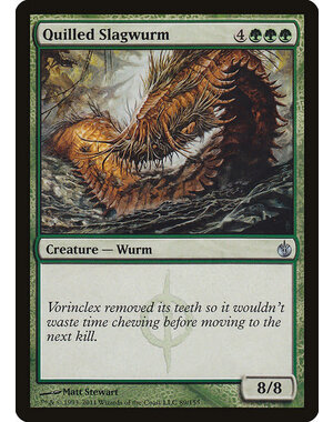 Magic: The Gathering Quilled Slagwurm (089) Moderately Played
