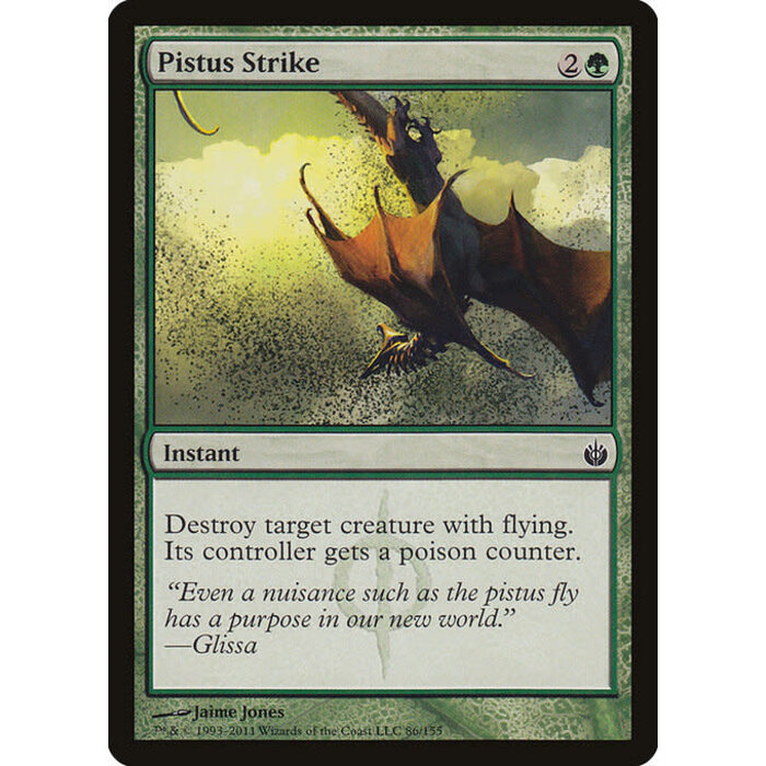 Magic: The Gathering Pistus Strike (086) Moderately Played