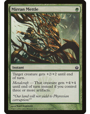 Magic: The Gathering Mirran Mettle (084) Moderately Played