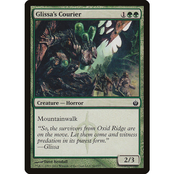 Magic: The Gathering Glissa's Courier (080) Moderately Played