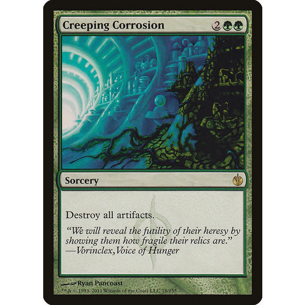 Magic: The Gathering Creeping Corrosion (078) Lightly Played