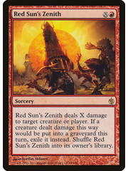 Magic: The Gathering Red Sun's Zenith (074) Lightly Played