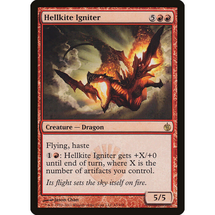 Magic: The Gathering Hellkite Igniter (065) Moderately Played