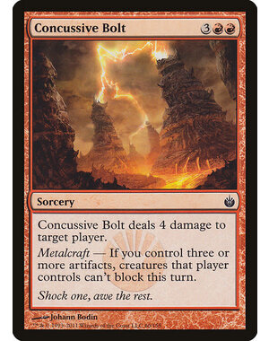 Magic: The Gathering Concussive Bolt (060) Moderately Played