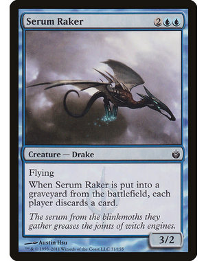 Magic: The Gathering Serum Raker (031) Moderately Played