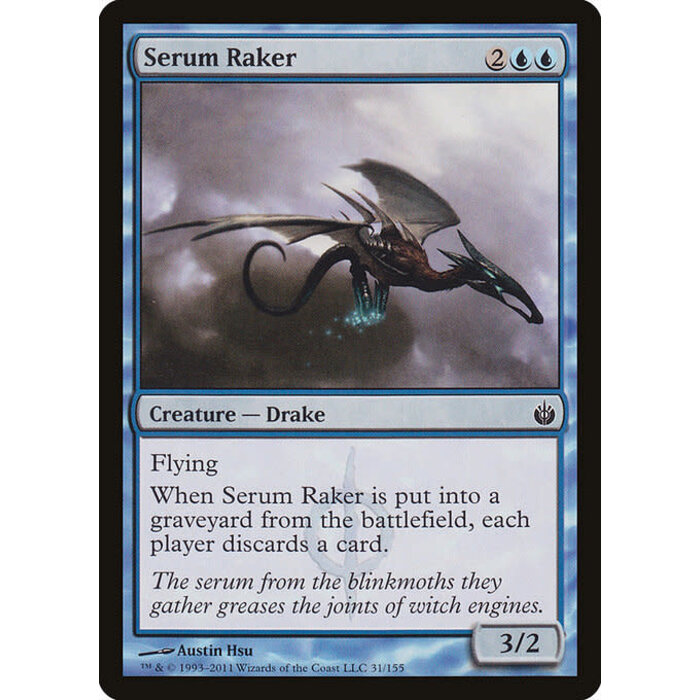 Magic: The Gathering Serum Raker (031) Moderately Played