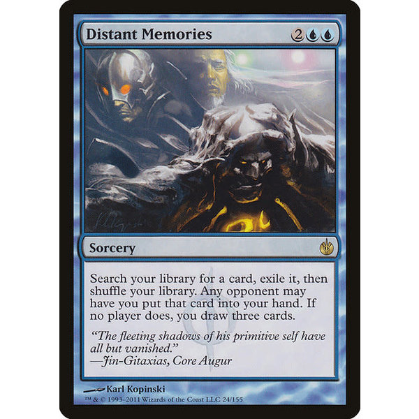 Magic: The Gathering Distant Memories (024) Moderately Played