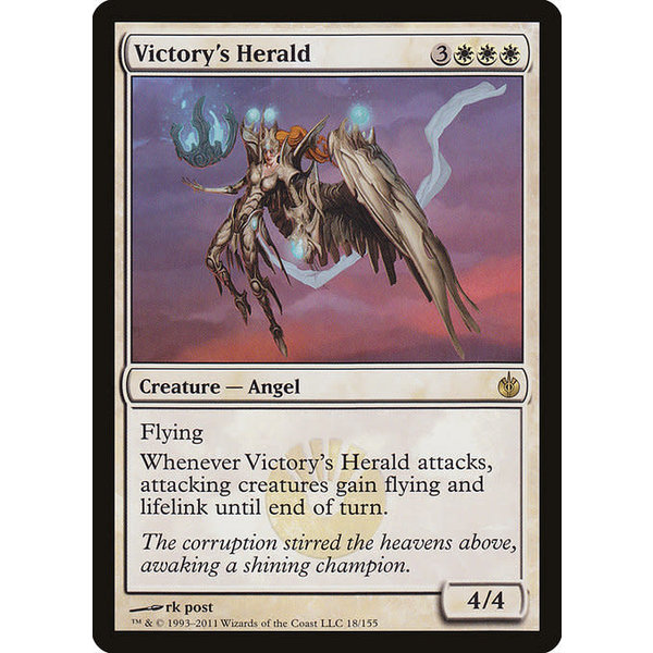 Magic: The Gathering Victory's Herald (018) Moderately Played