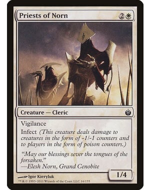 Magic: The Gathering Priests of Norn (016) Moderately Played