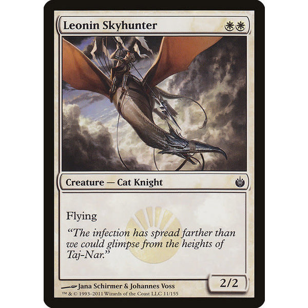 Magic: The Gathering Leonin Skyhunter (011) Moderately Played