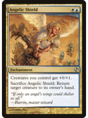 Magic: The Gathering Angelic Shield (048) Moderately Played