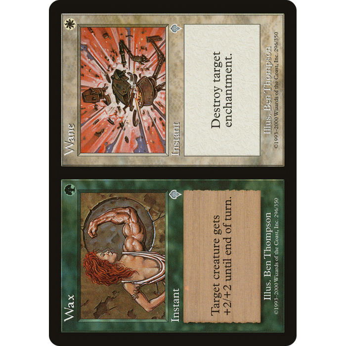 Magic: The Gathering Wax // Wane (296) Heavily Played