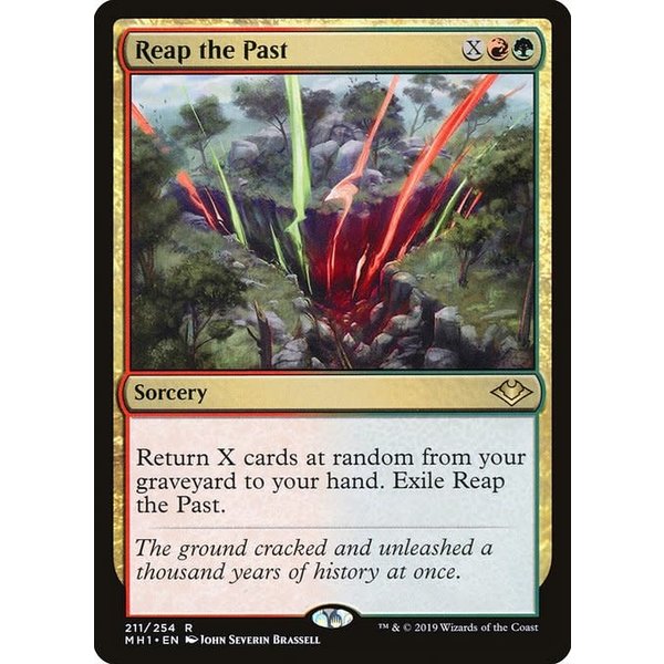Magic: The Gathering Reap the Past (211) Lightly Played