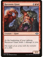 Magic: The Gathering Ravenous Giant (143) Near Mint