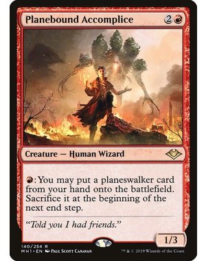 Magic: The Gathering Planebound Accomplice (140) Near Mint