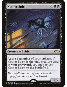Magic: The Gathering Nether Spirit (098) Lightly Played