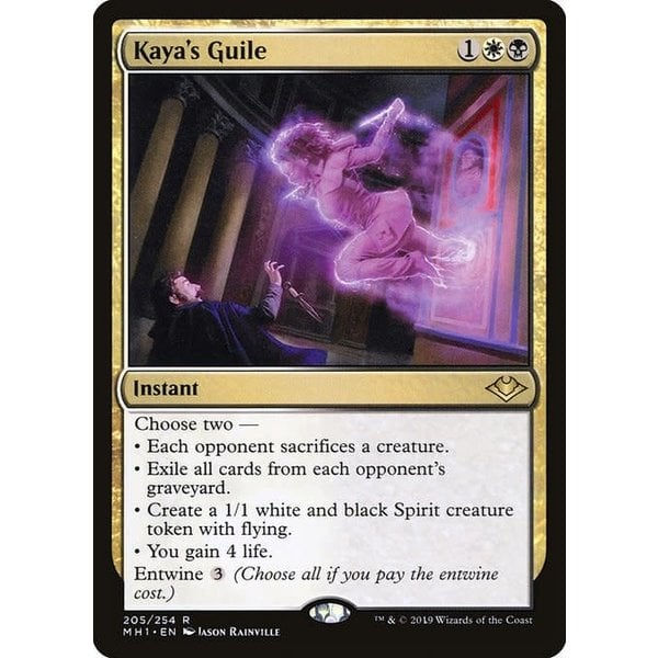 Magic: The Gathering Kaya's Guile (205) Lightly Played