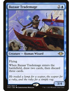 Magic: The Gathering Bazaar Trademage (041) Lightly Played