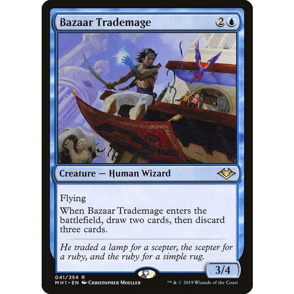 Magic: The Gathering Bazaar Trademage (041) Lightly Played